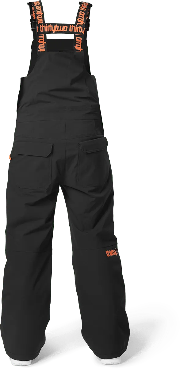 Thirtytwo Youth Basement Bib salopette snowboard enfant noire