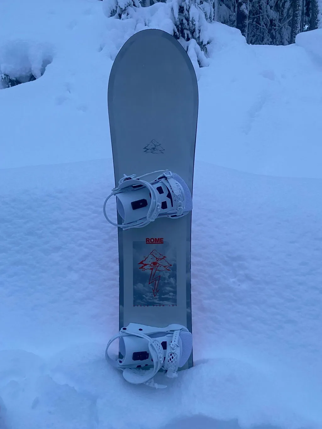 Rome SDS Stale Fish snowboard poudre taper 15 mm