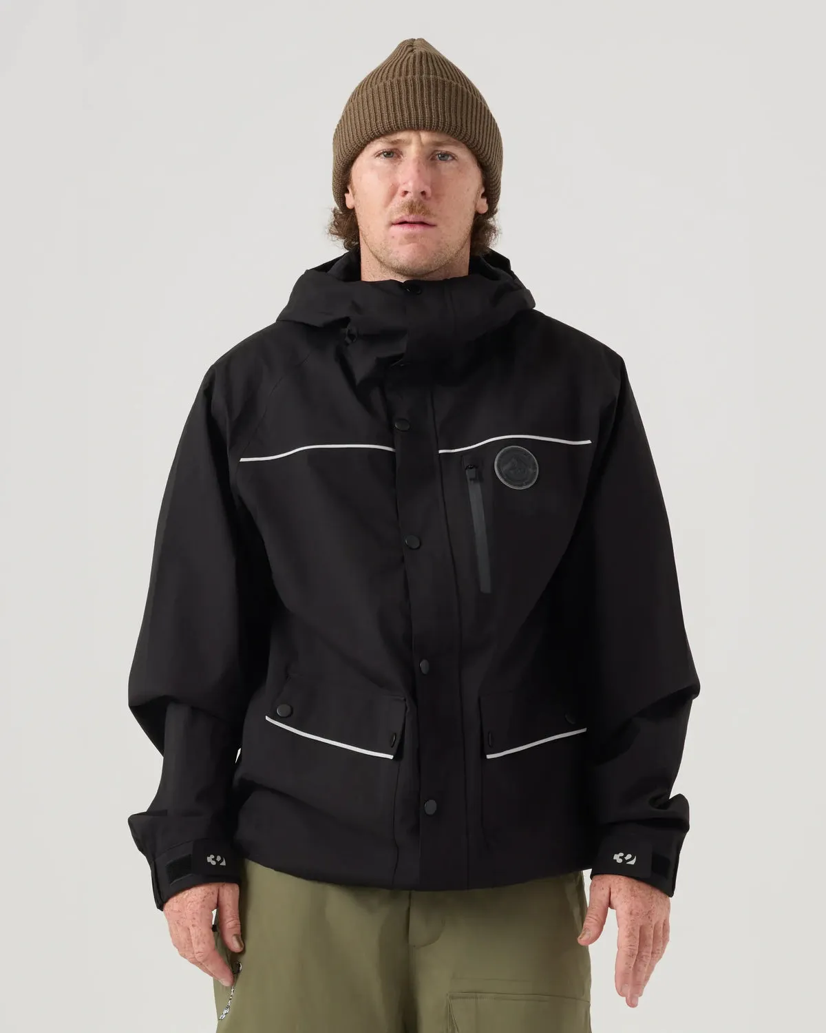 Thirtytwo Introvert Veste Snowboard Légère Storm Flap