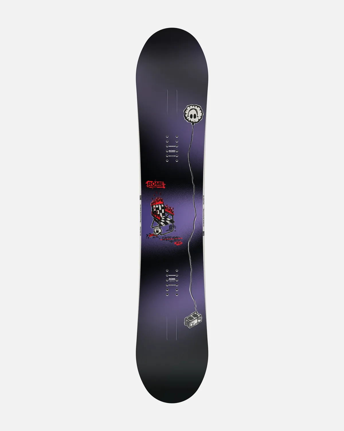 Rome SDS Party Mod snowboard twin contact rocker