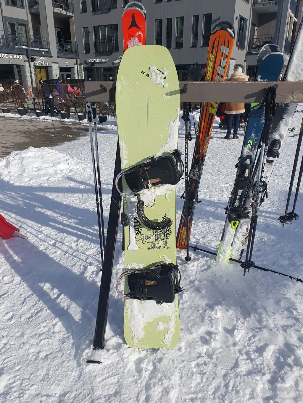 Rome SDS Service Dog snowboard homme
