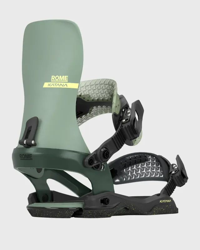 Rome SDS Katana AW fixations snowboard