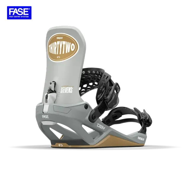 Thirtytwo T32M Fase Scott Stevens fixation snowboard