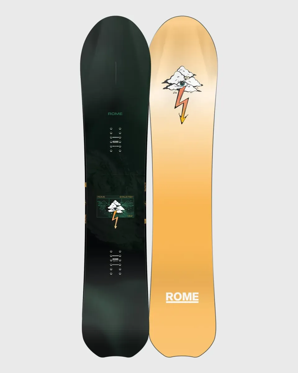 Rome SDS Stale Fish snowboard poudre taper 15 mm