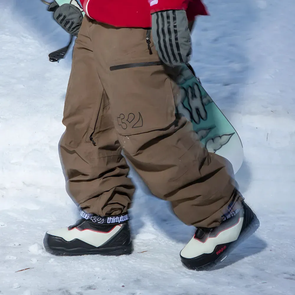 Thirtytwo TM-2 Double Boa bottes snowboard Black White