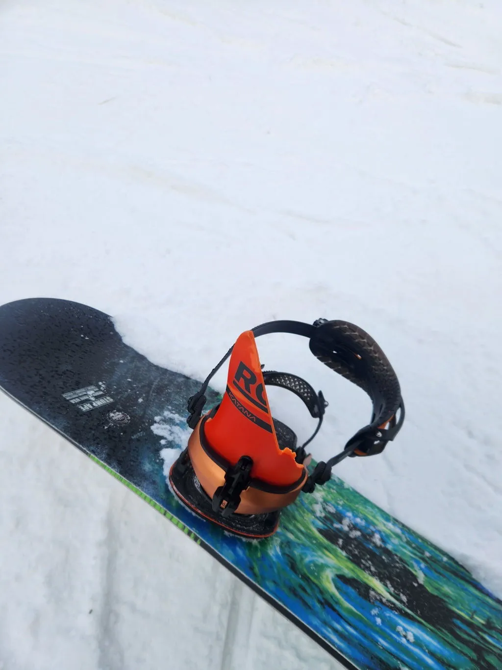 Rome SDS Katana AW FASE fixations snowboard entree rapide