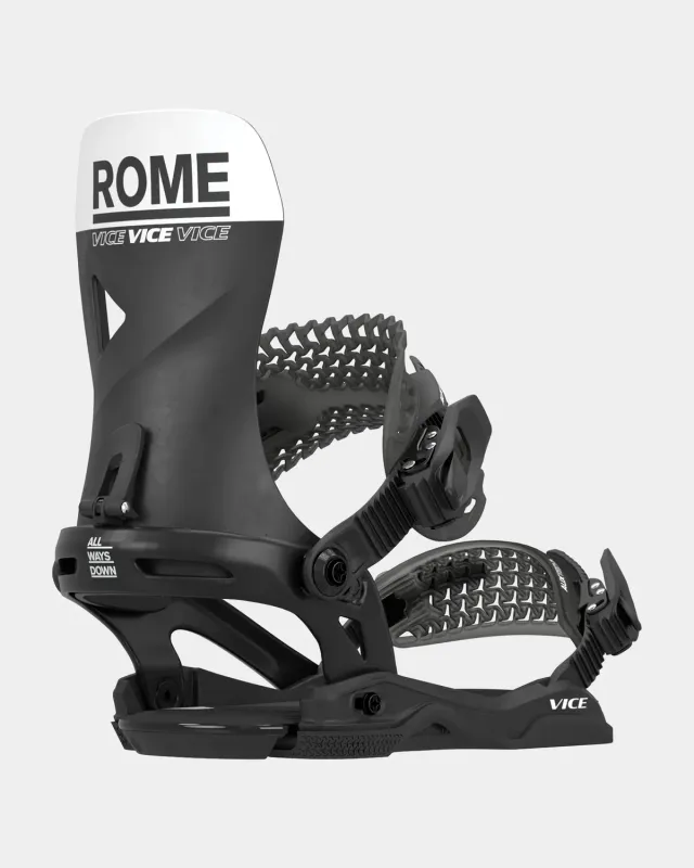 Rome SDS Vice fixation snowboard AsymWrap