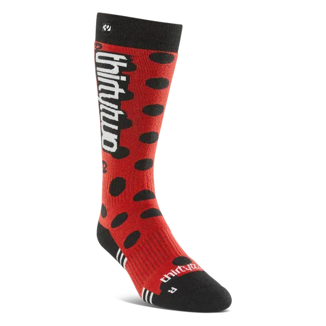 Thirtytwo Merino chaussettes snowboard femme laine