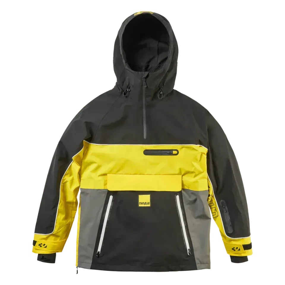 Thirtytwo Light Walker veste snowboard noir jaune