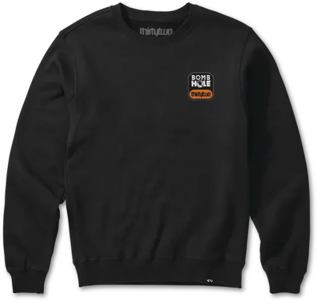 Thirtytwo Bombhole Crewneck sweat col rond molleton coton