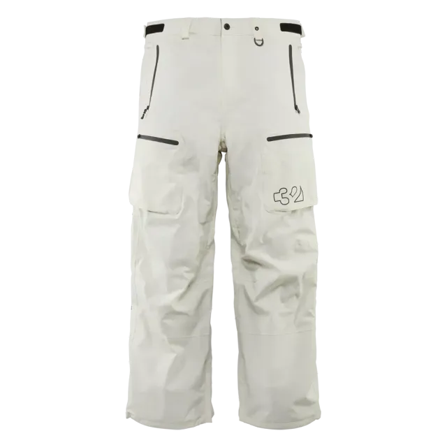 Thirtytwo TM Recycled pantalon snow blanc cassé 20K