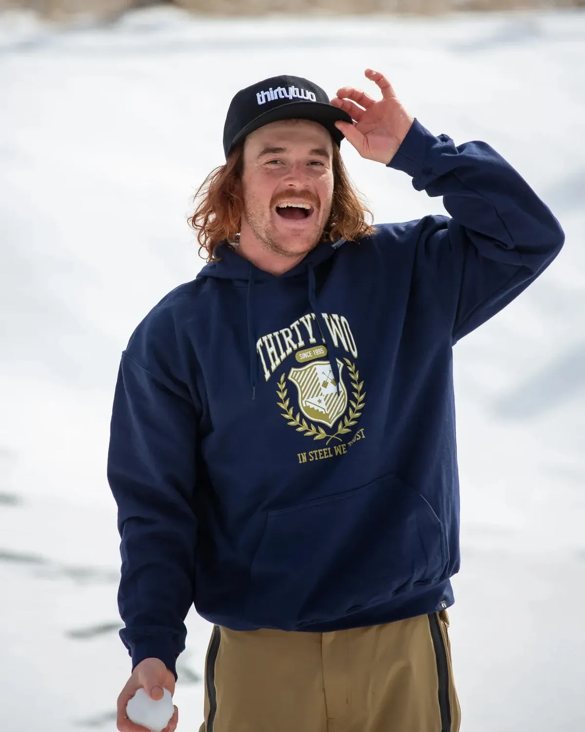 ThirtyTwo Crest hoodie sweat snowboard rider