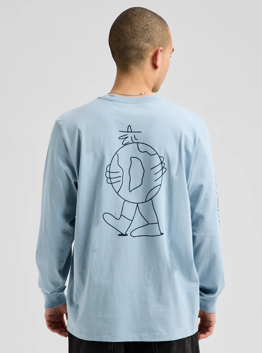 Anon Encounters Lucas Beaufort T-shirt Manche Longue Coton Bio