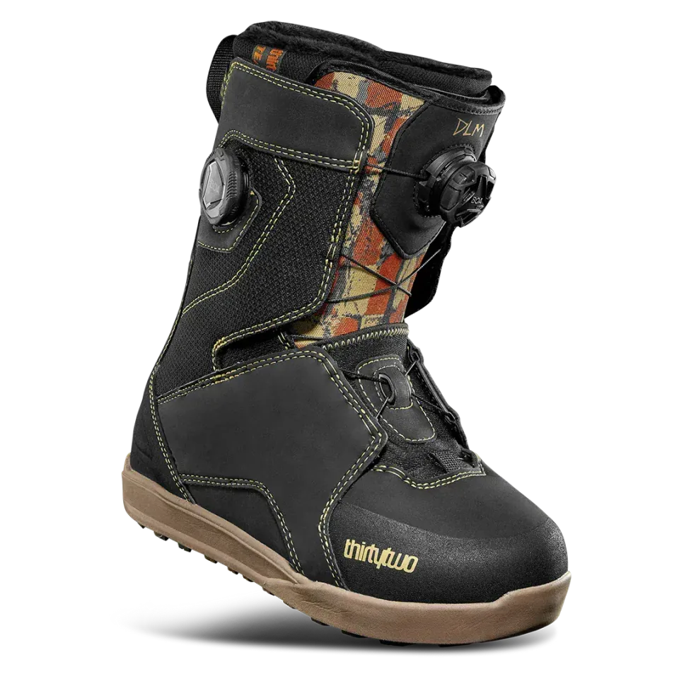 Thirtytwo Lashed Double BOA X Melancon bottes snowboard femme BLACK/GUM