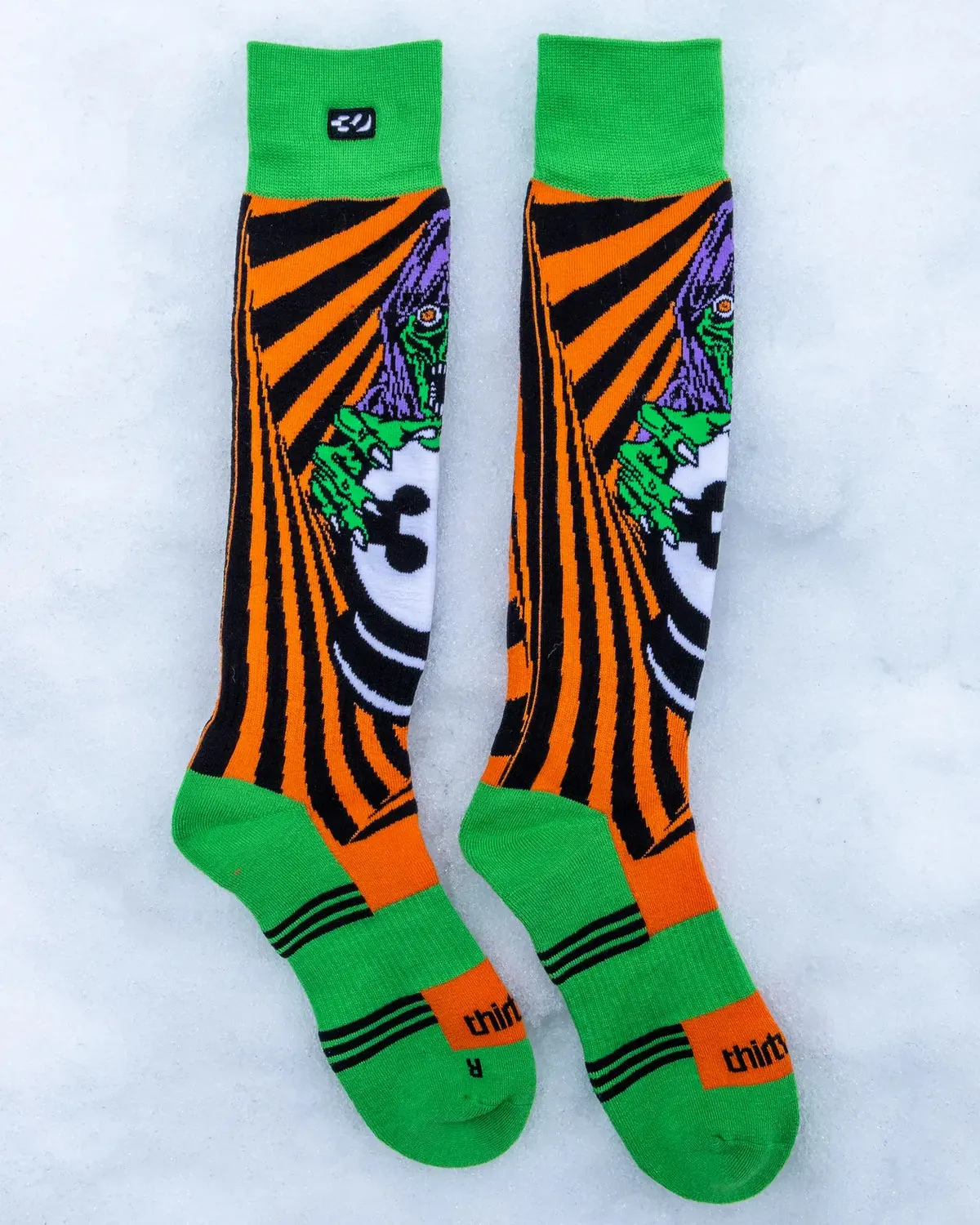Thirtytwo Double Sock chaussettes snowboard mi-hautes