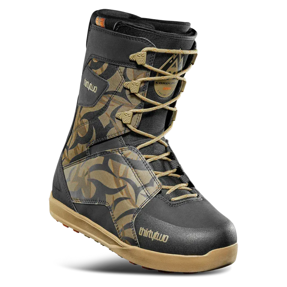 Thirtytwo Lashed X Corduroy bottes de snowboard BLACK/PRINT flex medium