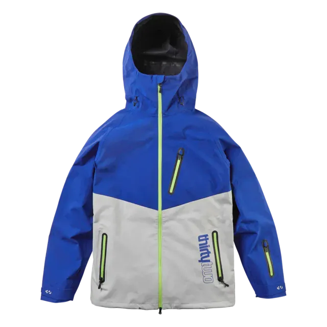 Thirtytwo Grasser veste snowboard bleue 15K 3 couches