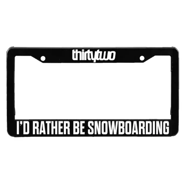 ThirtyTwo License Plate Frame cadre plaque auto