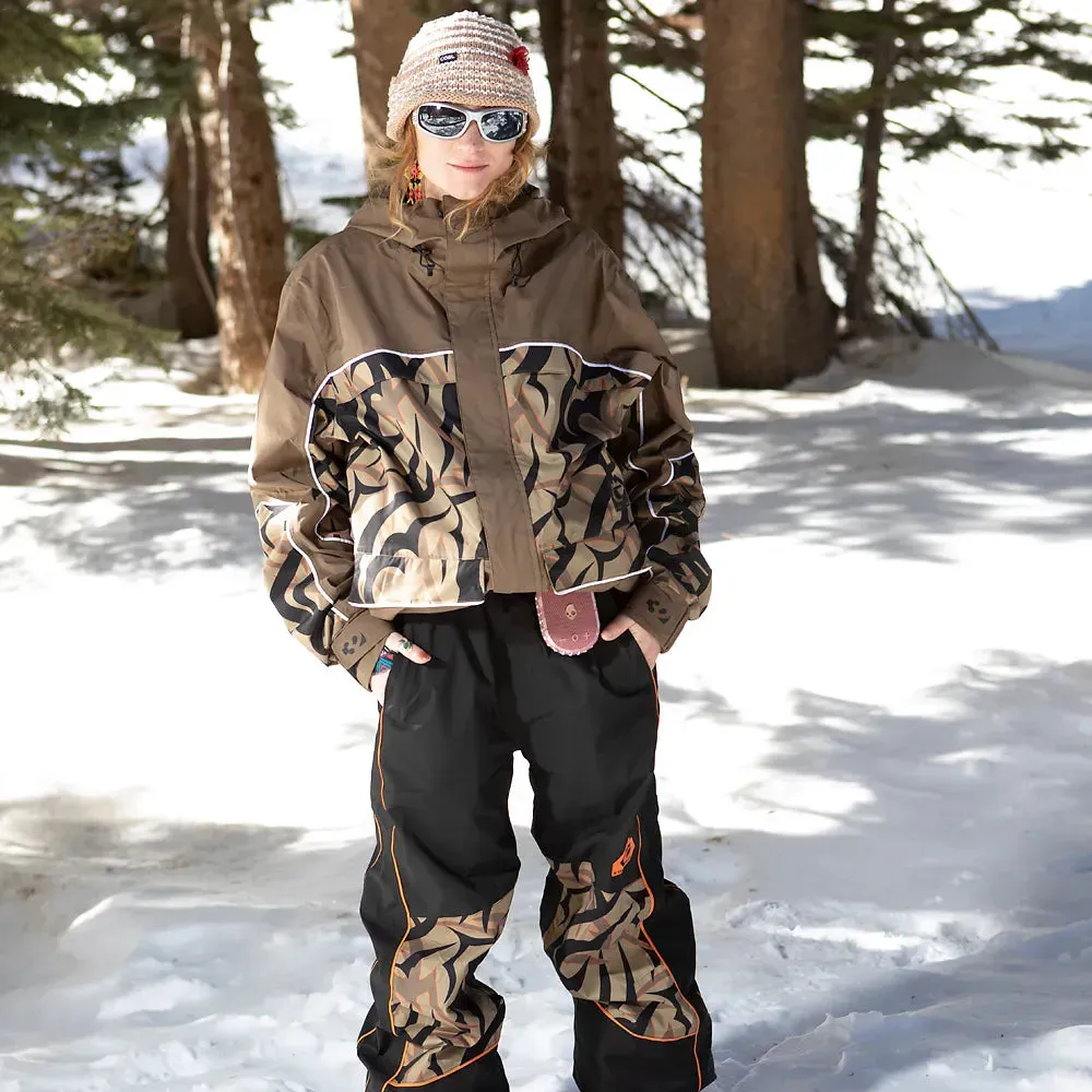 Thirtytwo Corduroy Pant pantalon snowboard Black/Camo coupe loose