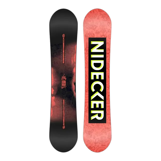 Niedecker Sensor Pro Youth 2026 snowboard freestyle cambre