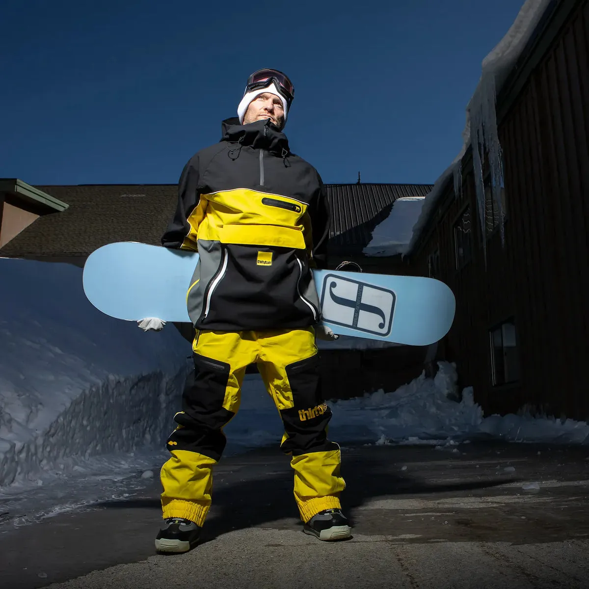Thirtytwo Light Walker veste snowboard noir jaune