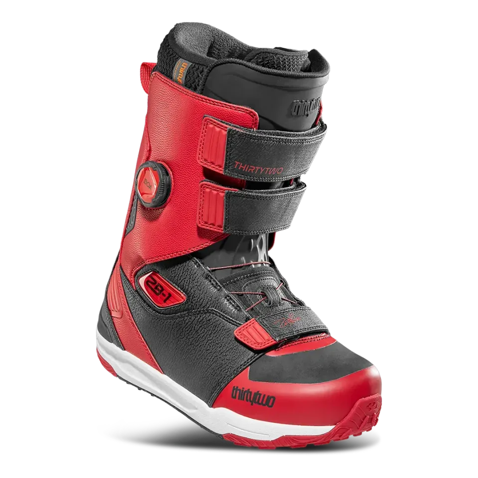 Thirtytwo ZB-1 BOA boots snowboard noir rouge