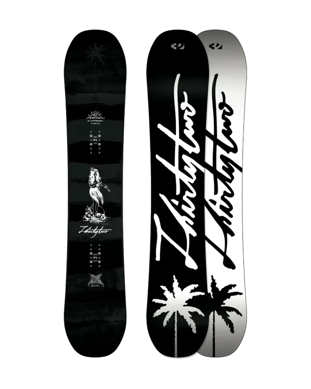 Thirtytwo Permanent Vacation Carbon snowboard twin rigide