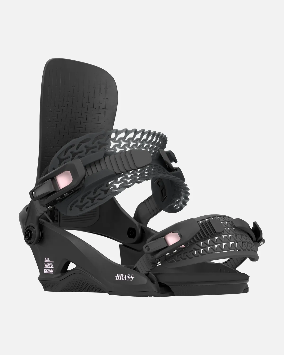 Rome SDS Brass HW fixations snowboard femme HeelWrap
