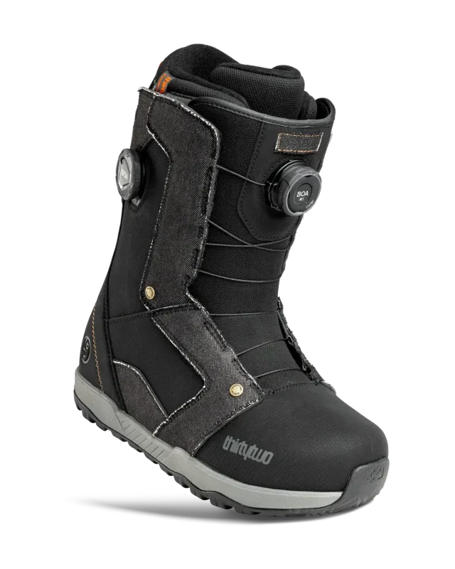 Thirtytwo STW Double Boa Public boots snowboard denim noir