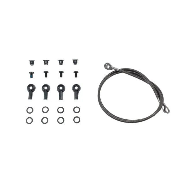 Flow NX2 CS-F003-A paire câbles fixation + visserie