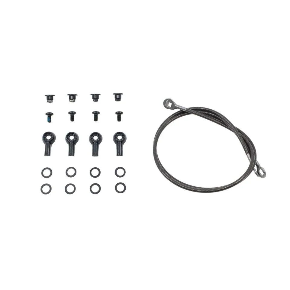 Flow NX2 CS-F003-A paire câbles fixation + visserie