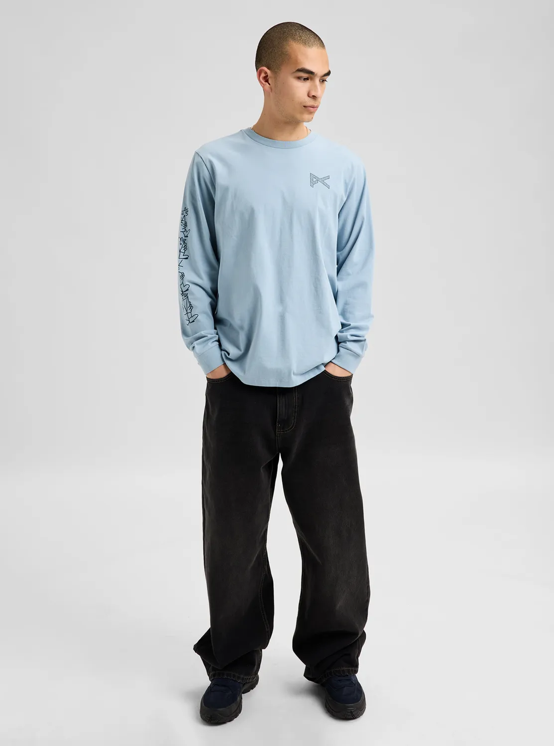 Anon Encounters Lucas Beaufort T-shirt Manche Longue Coton Bio