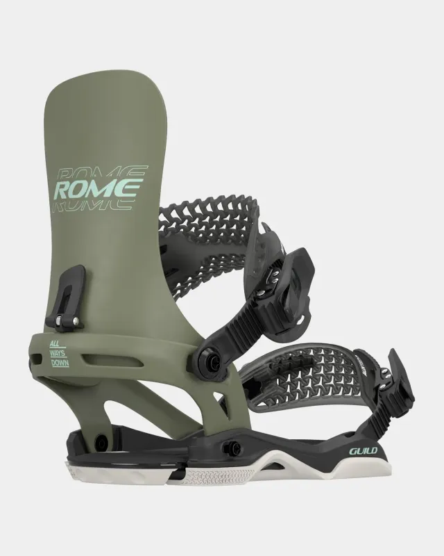 Rome SDS Guild fixations snowboard femme réactive