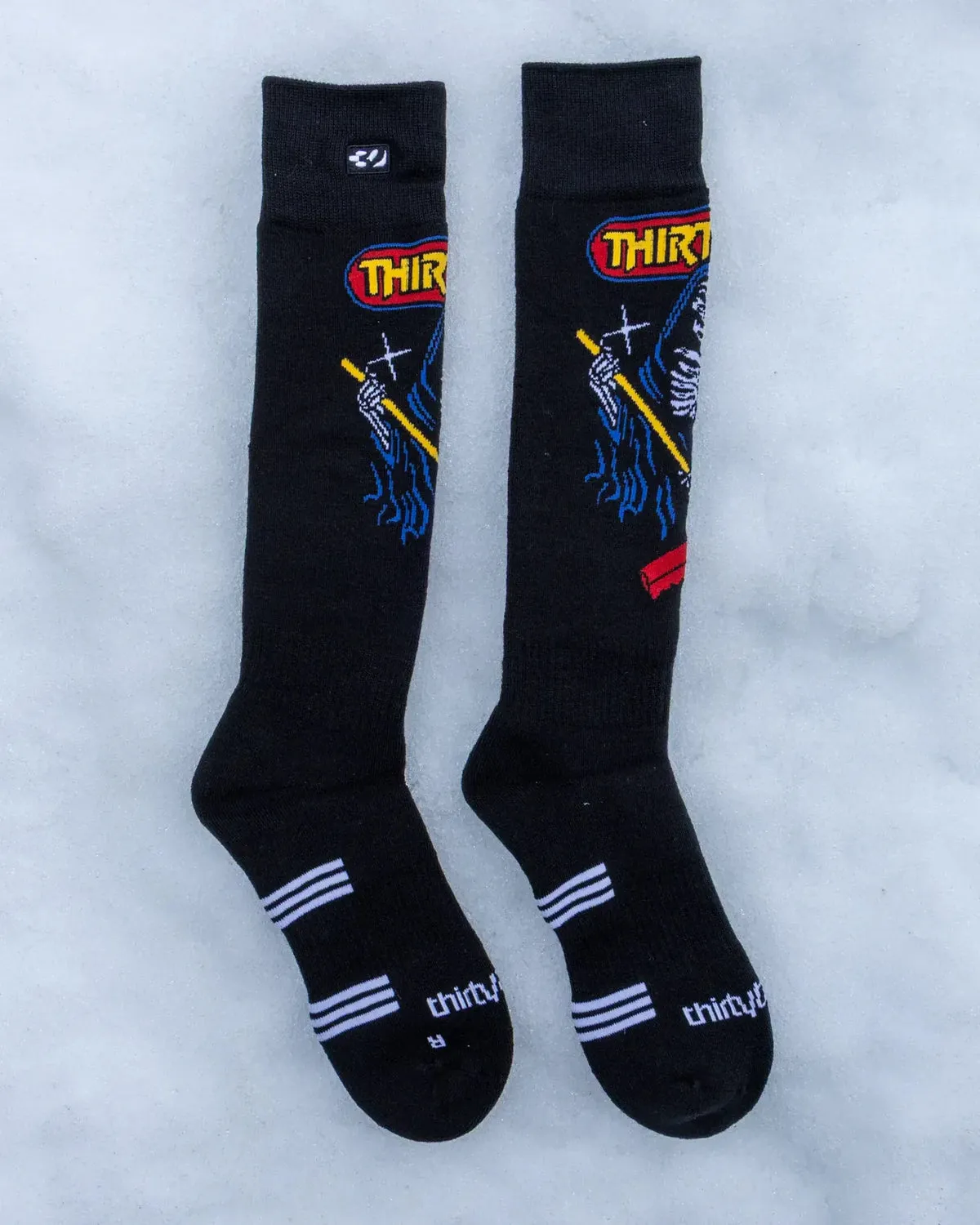Thirtytwo Double Sock chaussettes snowboard mi-hautes