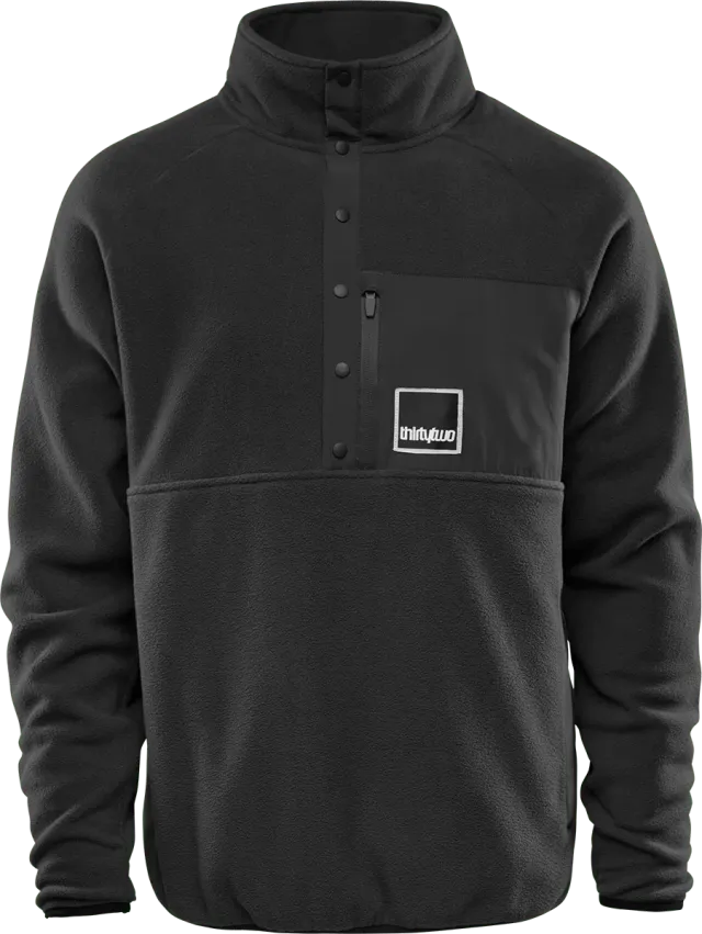 Thirtytwo Rest Stop Anorak polaire poche poitrine