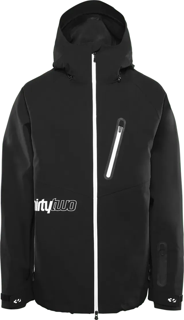 Thirtytwo Grasser veste snow noire 15K relaxed fit