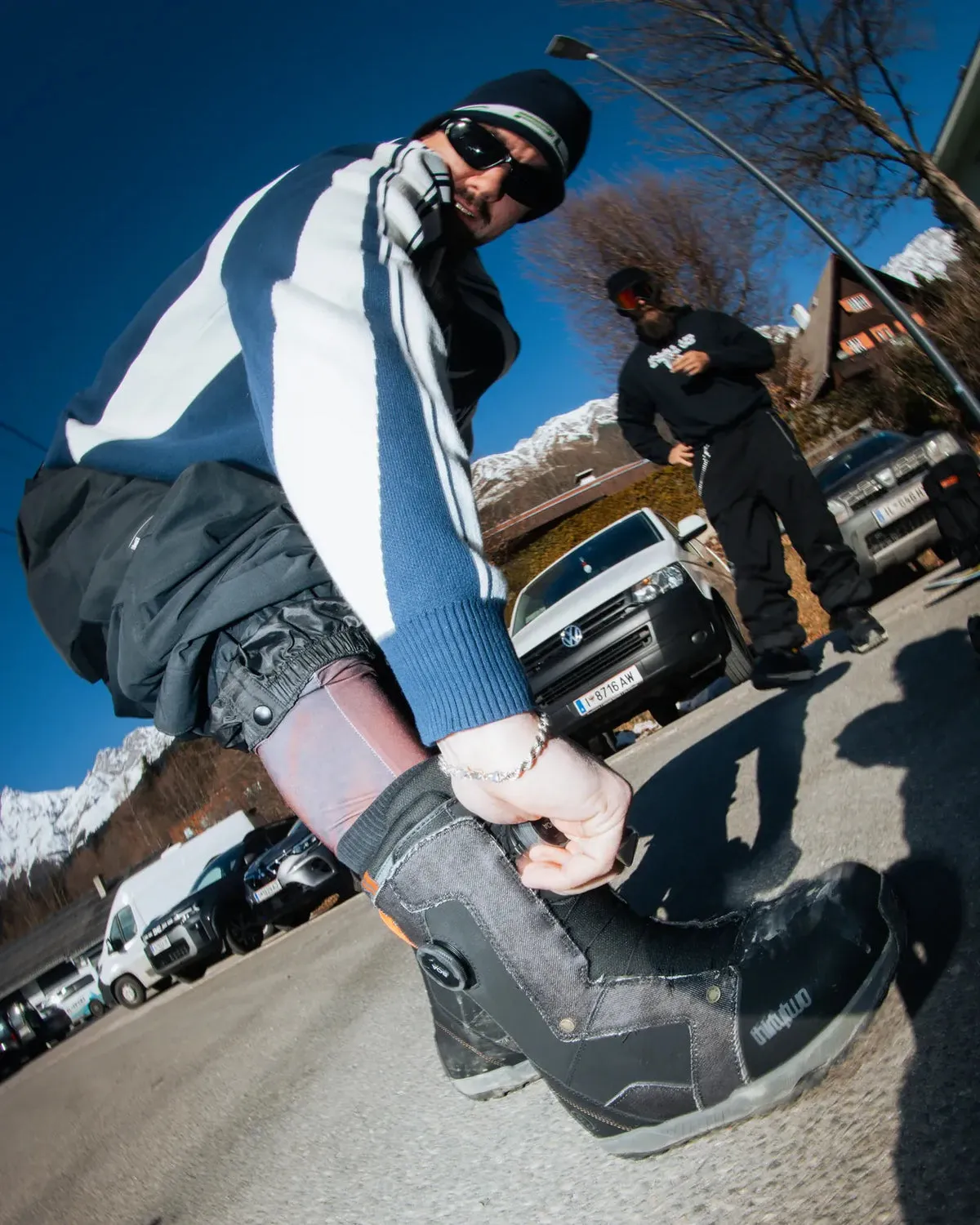 Thirtytwo STW Double Boa Public boots snowboard denim noir
