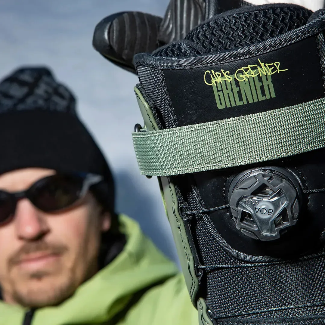 Thirtytwo TM-2 XLT Double BOA Grenier boots snowboard rigide