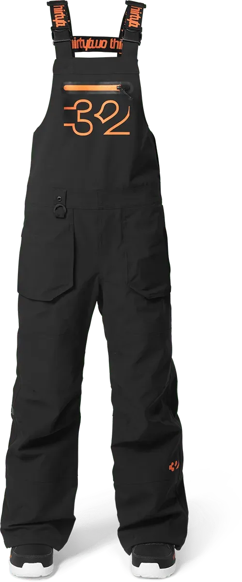 Thirtytwo Youth Basement Bib salopette snowboard enfant noire