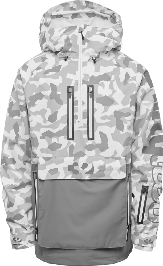 Thirtytwo Light Walker veste snowboard blanc camo