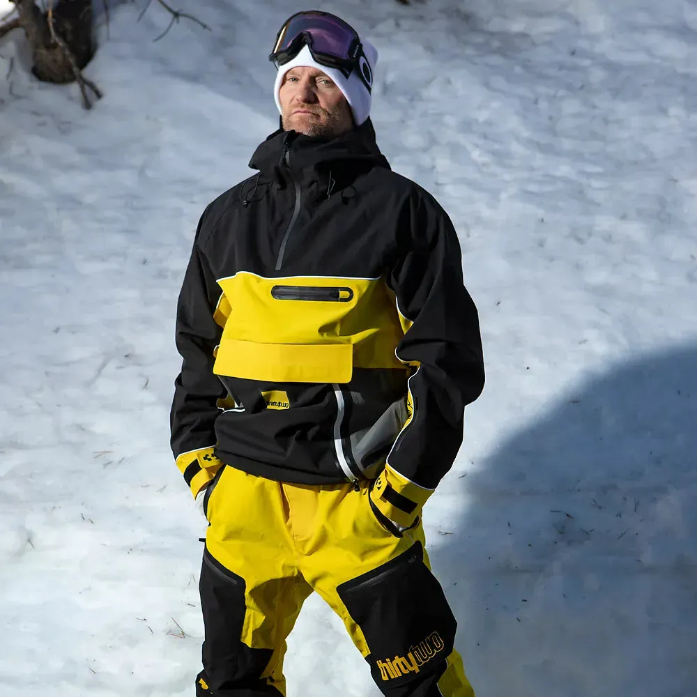 Thirtytwo Light Walker veste snowboard noir jaune