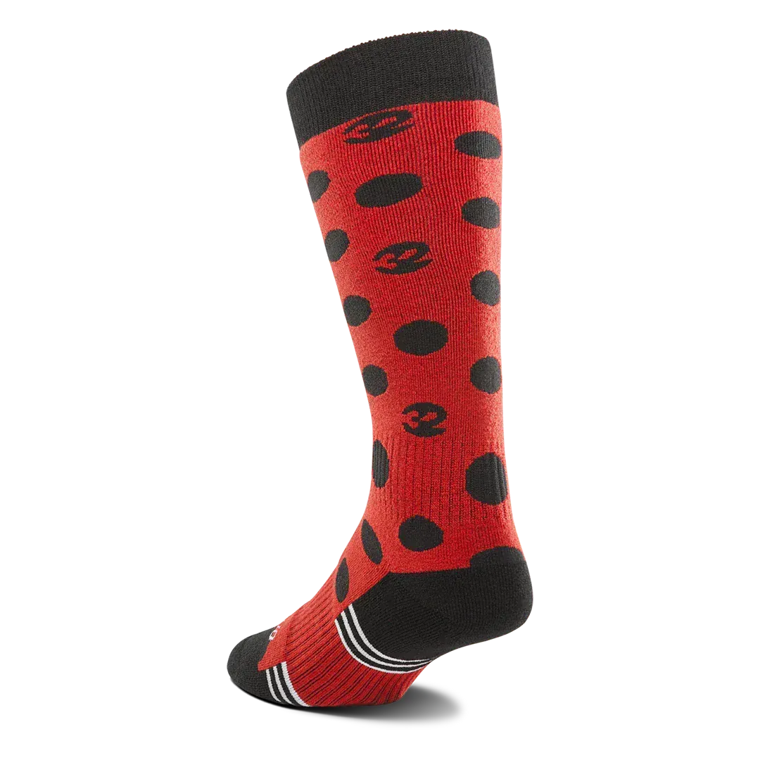 Thirtytwo Merino chaussettes snowboard femme laine