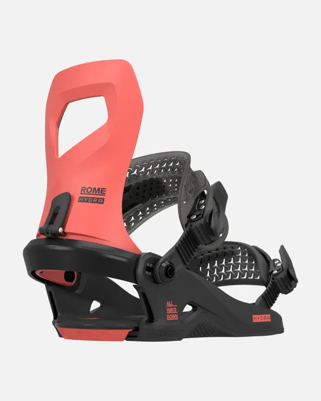 Rome SDS Hydra HW fixations snowboard femme légères