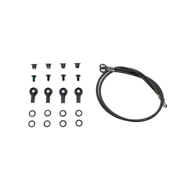Niedecker NX2 CS-F004-A câbles fixation paire