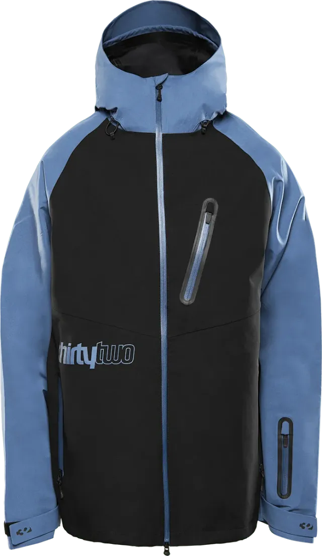 Thirtytwo Grasser veste snow bleu/noir 15K stretch