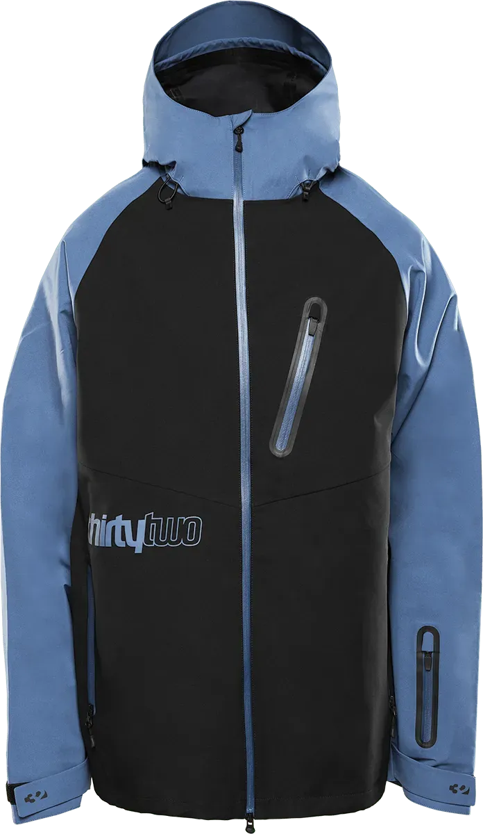 Thirtytwo Grasser veste snow bleu/noir 15K stretch