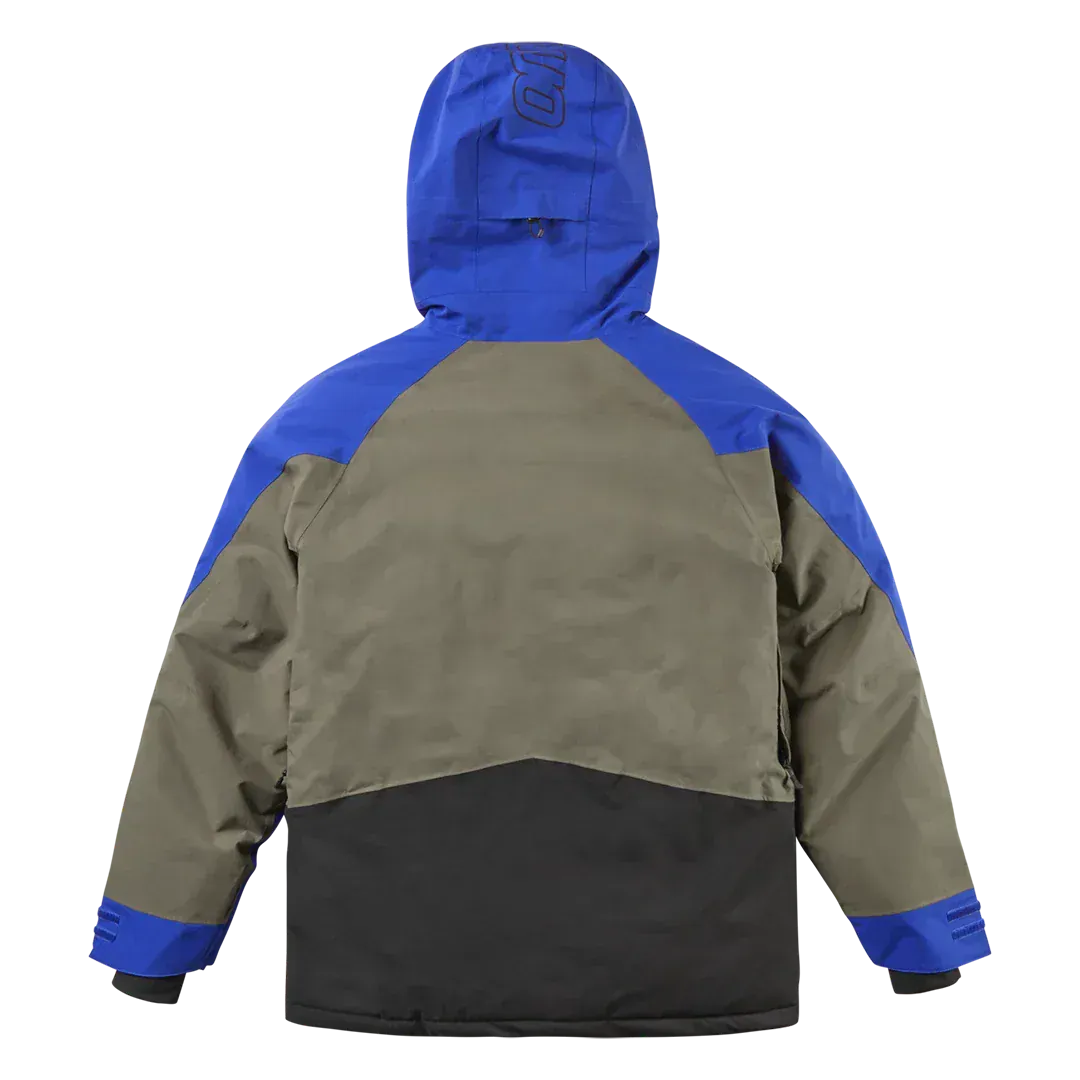 Thirtytwo Lashed veste snowboard isolée bleue 15K
