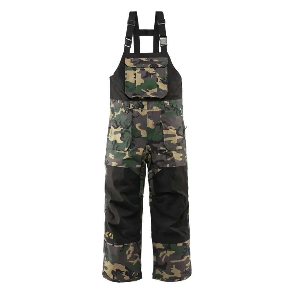 Thirtytwo Basement Bib salopette snowboard camo 15K