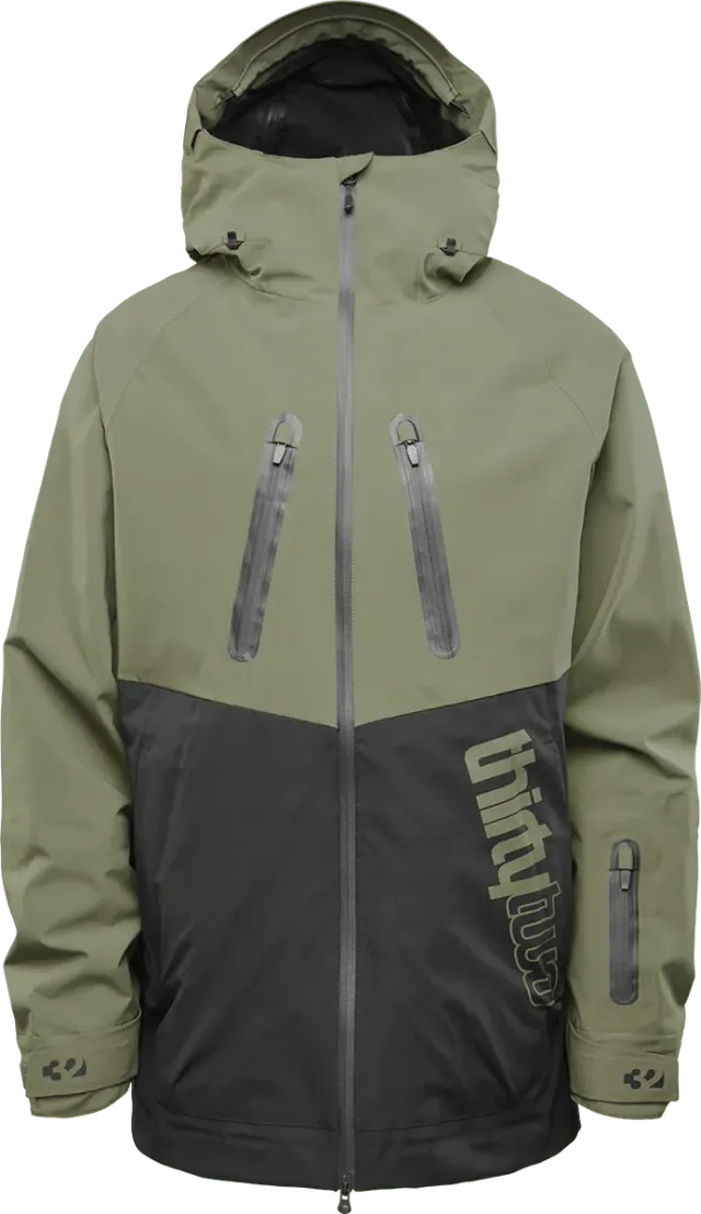 Thirtytwo TM-3 veste snowboard Black Olive 25K stretch