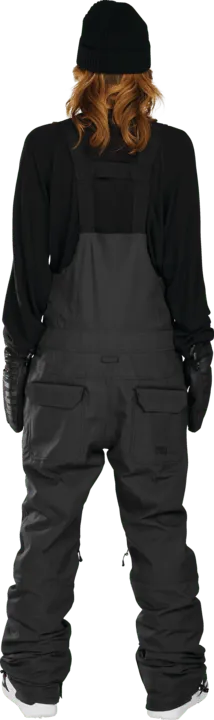 Thirtytwo Basement Bib bib snowboard femme noir 15K YKK